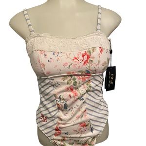 Brand new with tags women’s Polo Ralph Lauren Women’s one piece swimsuit